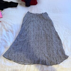 FLORAL WRAP SKIRT OS